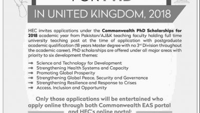 HEC Scholarships 2025 For PhD In UK Universities