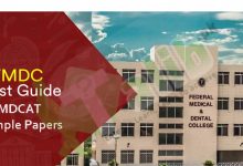 Sample Paper Of FMDC Entry Test For MBBS And BDS
