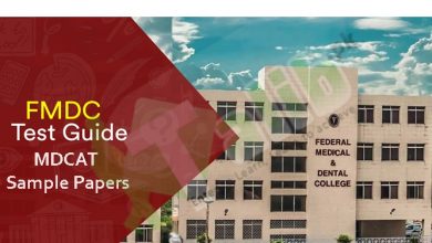 Sample Paper Of FMDC Entry Test For MBBS And BDS