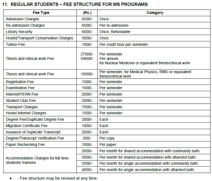 PIEAS University Admission, Courses, Fee Structure, Contact Address 3 PIEAS University Admission, Courses, Fee Structure, Contact Address