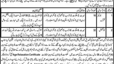 Excise Taxation and Anti Narcotics Balochistan Jobs 2017 Application Form, Last Date