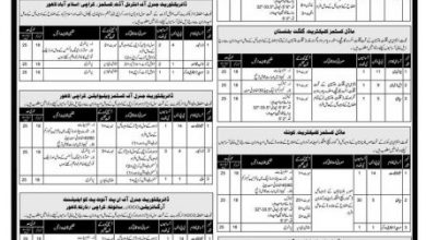 FBR Jobs Application Form 2025 Latest Advertisement For Lahore Karachi