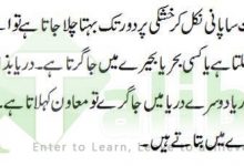 Information about Rivers of Pakistan in Urdu