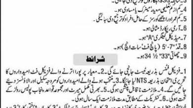 Elite Police Jobs 2017 Training School Bedian Road Application Form, Last & Test Date