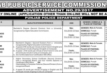 PPSC Punjab Police Jobs 2017 Apply Online Form, Last & Test Date