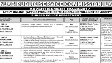PPSC Punjab Police Jobs 2017 Apply Online Form, Last & Test Date