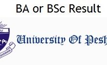 Peshawar University BA BSc Result 2025