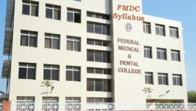 FMDC Entry Test Syllabus 2025