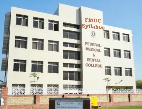 FMDC Entry Test Syllabus 2026 1 FMDC Entry Test Syllabus 2026