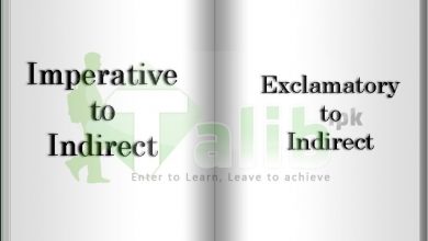 Changing Imperative Exclamatory Sentences To Indirect Speech In Urdu
