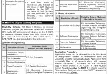 QUEST Nawabshah Admission 2025