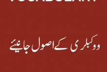 English Vocabulary With Urdu Meaning