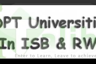 Universities Offering DPT In Islamabad And Rawalpindi