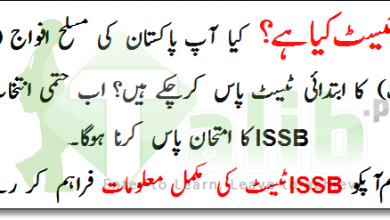 What Is ISSB Test In Pakistan Army, Air Force, Navy