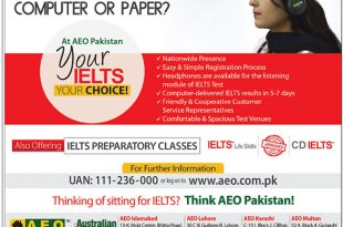 AEO Pakistan IELTS Test Dates 2022