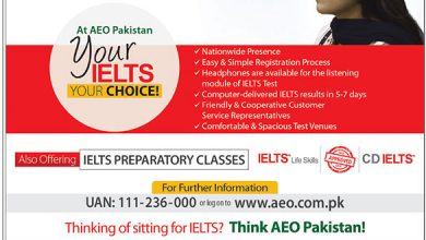 AEO Pakistan IELTS Test Dates 2025