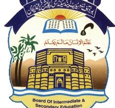 DG Khan Board 12th Class Date Sheet 2025