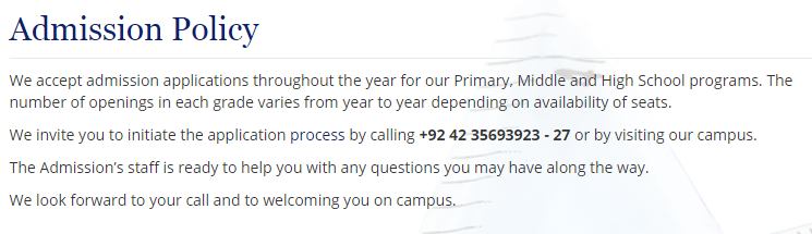 Brick School Lahore DHA Admission 2026