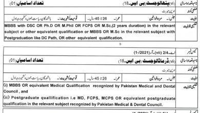 AJK PSC Jobs Advertisement 2025