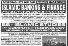 Sheikh Zayed Islamic Centre SZIC UOK Admissions 2025