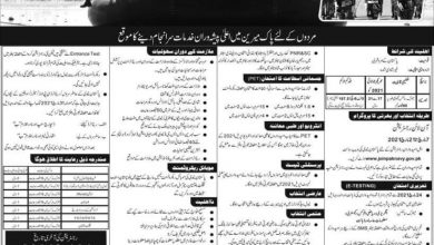 Join Pak Navy As Sailor Batch B 2025