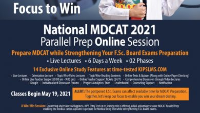 KIPS Academy Entry Test MCAT, ECAT Preparation 2025