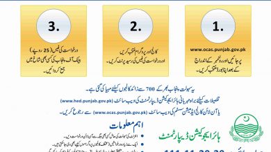 Online College Admission System Punjab 2025 In Pakistan For Intermediate