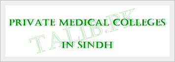 Sindh Private Medical Colleges List