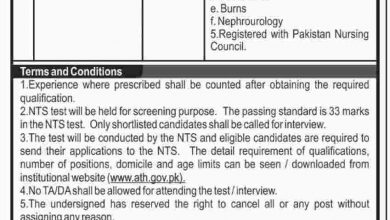 NTS Charge Nurse Result 2025 Answer Keys For Ayub Medical Teaching Institute