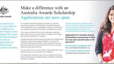 Australia Award Scholarship 2025 Pakistan Application Form Last Date