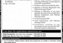 SZABMU College Of Nursing Admissions 2025