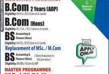University Of Lahore Accountancy And Finance Admission 2025