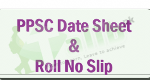 PPSC PMS Date Sheet 2022 Schedule Announced Roll Number Slip