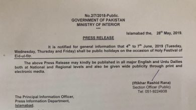 Eid Ul Fitr Holidays 2025 In Pakistan Date Days