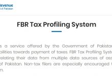 FBR Tax Profile System To Check Assets Information On NADRA