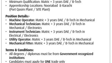 National Foods Apprenticeship Training Application Form 2025 NTS Last Date