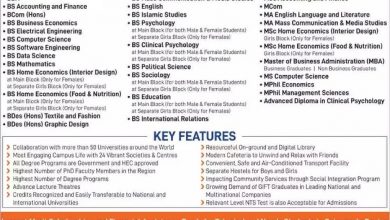 GIFT University Gujranwala Admissions 2025