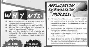 NTS GAT General Sample Papers, Past And Old Papers