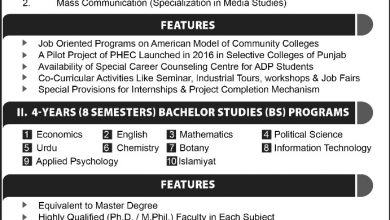 Government College Township Lahore Admission 2025