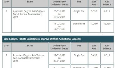 Punjab University Private BA Registration Form 2025 Last Date Fees Schedule
