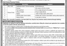 LESCO ALM Job 2025 Assistant Lineman Application Form NTS