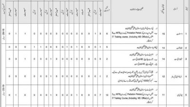Federal Govt Educational Institutions Fgei Teaching jobs 2025