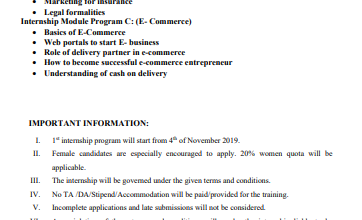 Pakistan Post Office Internship Program 2025 Youth Application Form