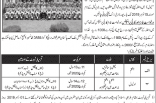 Pakistan Scouts Cadet College Batrasi Admission 2022 Form Entry Test Result