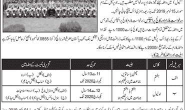 Pakistan Scouts Cadet College Batrasi Admission 2025 Form Entry Test Result