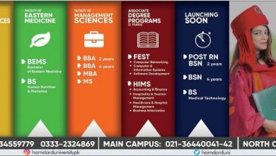 Hamdard University Karachi Admissions 2025 Spring