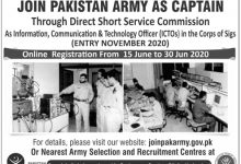 Join Pakistan Army Through Direct Short Service Commission 2025