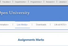 AIOU Assignments Marks 2025 For Spring And Autumn