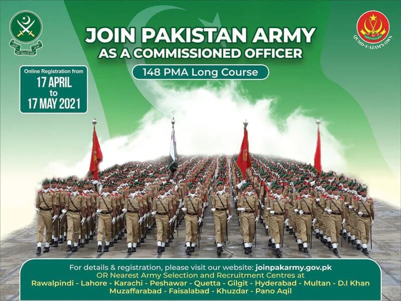 Join Pak Army As Commissioned Officer 2022