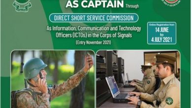 Join Pak Army ICTO 2025